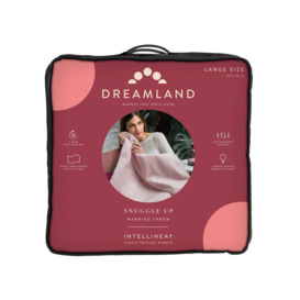 Dreamland Intelliheat Luxury Heated Throw - Pink - thumbnail 2