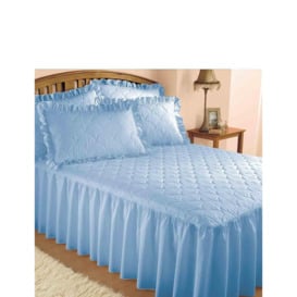 Plain Quilted Bedspread with Pillow Shams sold separately - thumbnail 1