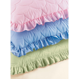 Plain Quilted Bedspread with Pillow Shams sold separately - thumbnail 2