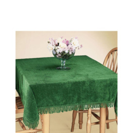 Cotton Table Cover Chenille