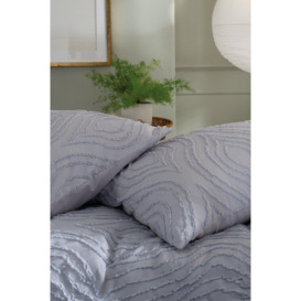 Ogee Tufted Textured Supersoft Duvet Cover Set - thumbnail 2
