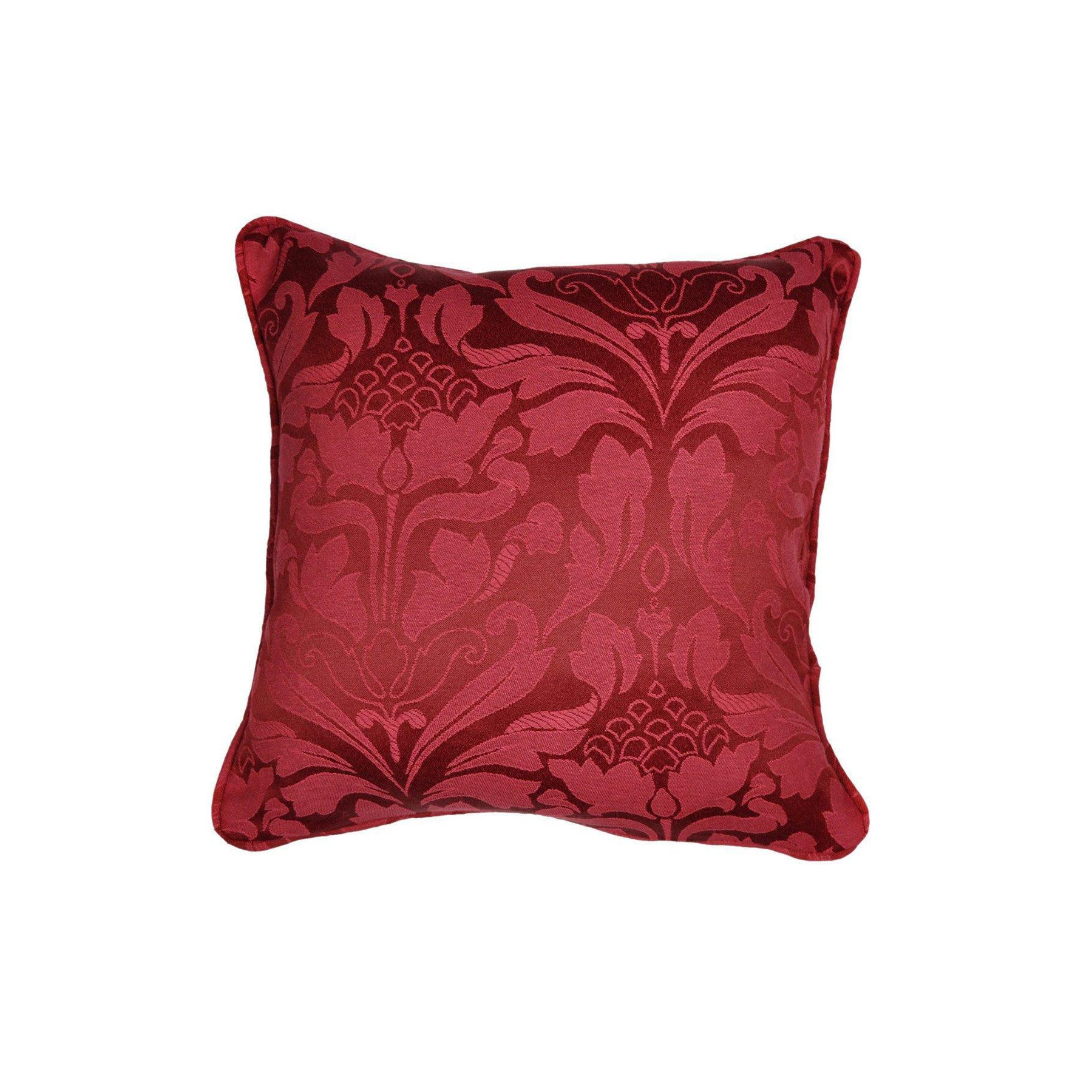 'Eastbourne' Damask Woven Jacquard Filled Cushion - image 1