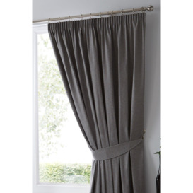 'Dijon' Thermal and Blackout Fully Lined Pencil Pleat Curtains - thumbnail 2