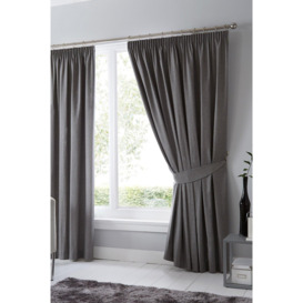 'Dijon' Thermal and Blackout Fully Lined Pencil Pleat Curtains