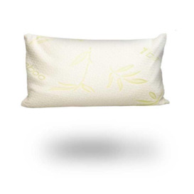 Rayon From Bamboo Organic Memory Foam Pillow Pair Anti Allergy Support
