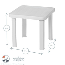 Andorra Garden Side Tables Pack of 2 - thumbnail 3