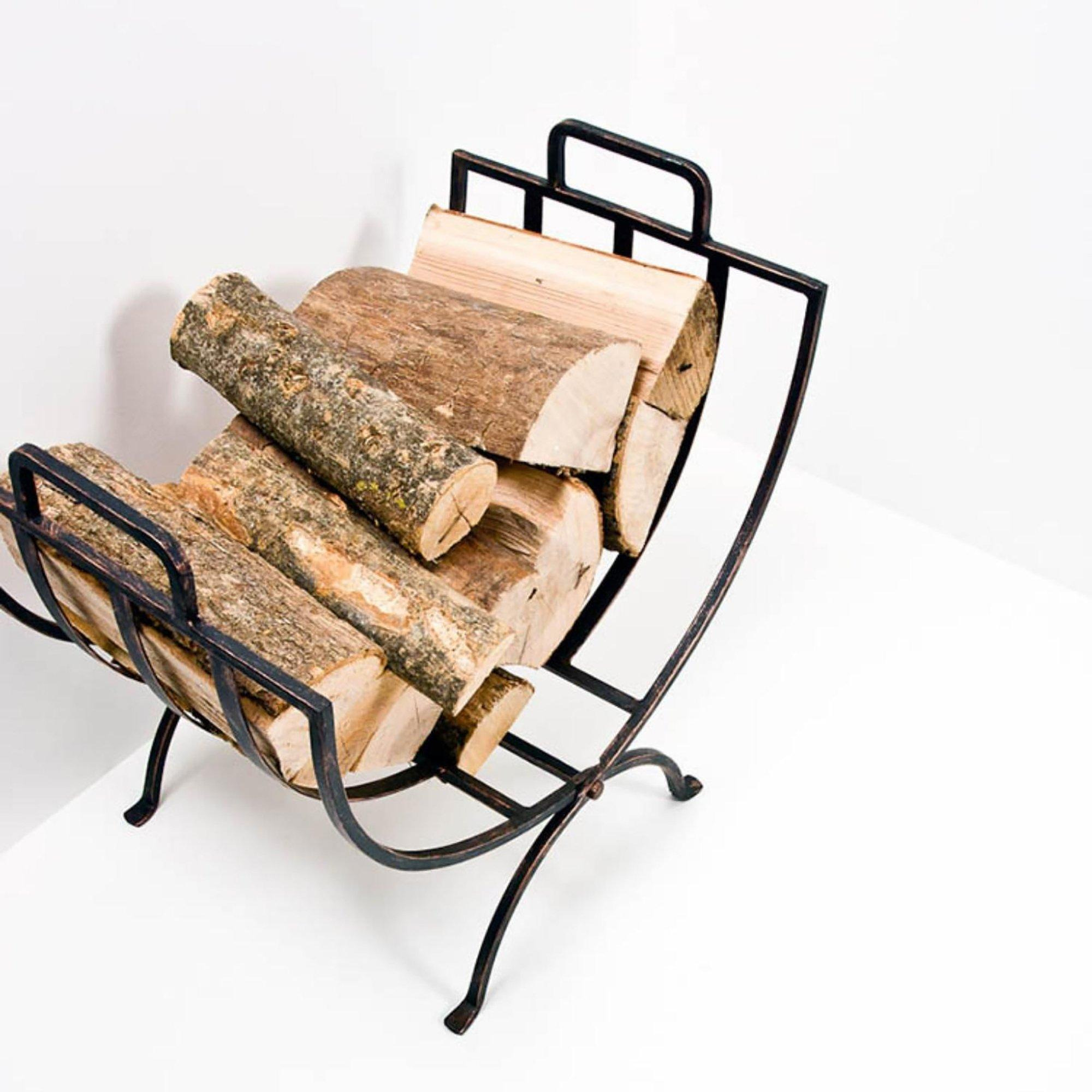 Iron Linear Log Basket - image 1