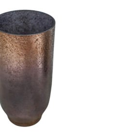 Opulent Metallic Bronze Tall Vase H32Cm W16Cm - thumbnail 3