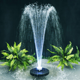 Apollo Water Feature Pond Fountain Colour Changing LEDs 28cm - thumbnail 1