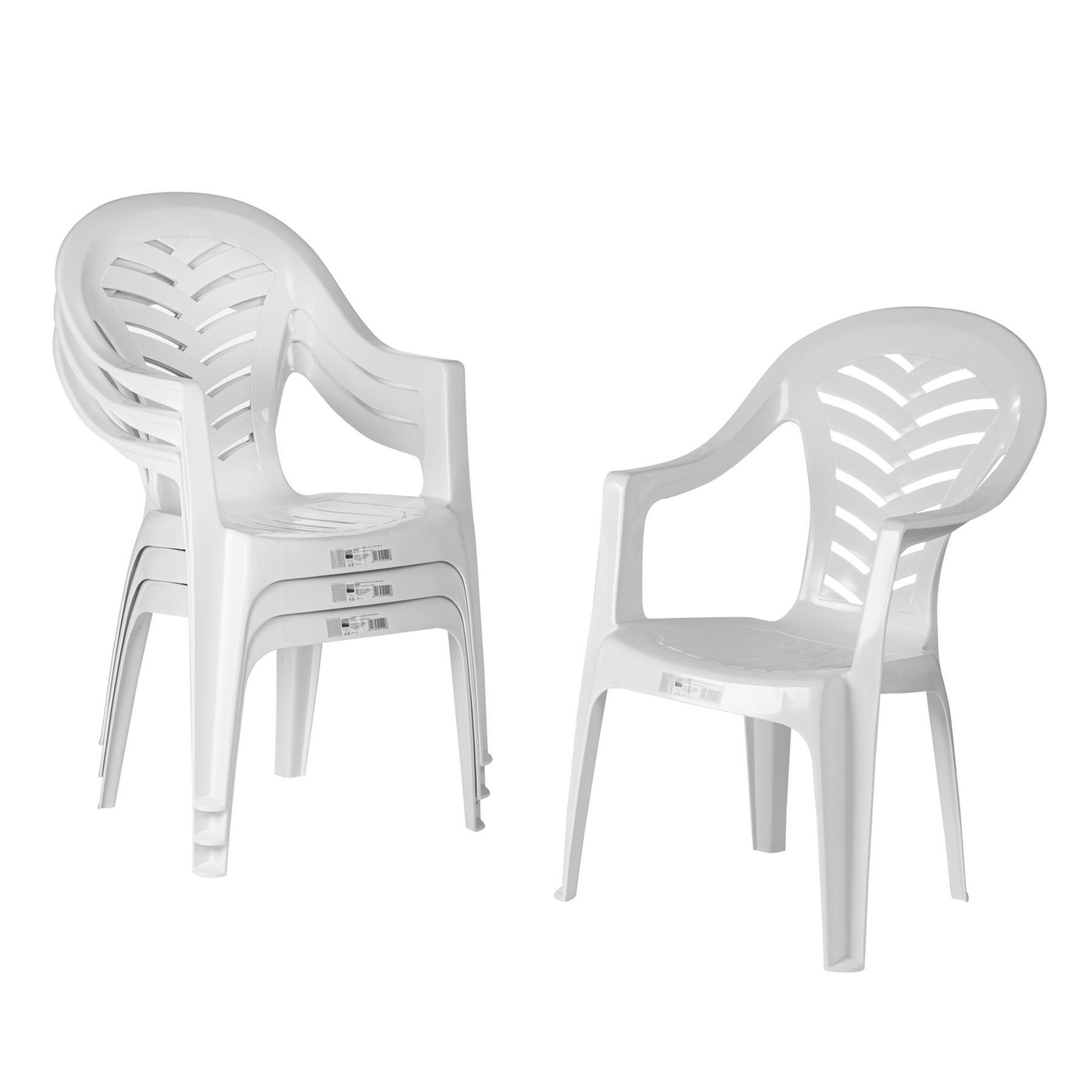 Palma Garden Dining Chairs Pack of 6 - image 1
