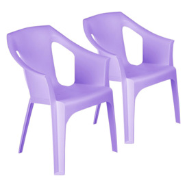 Cool Garden Dining Chairs Pack of 2