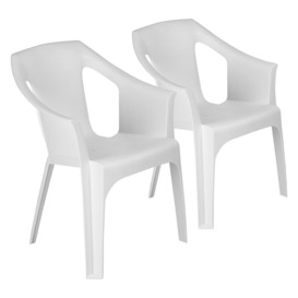 Cool Garden Dining Chairs Pack of 2 - thumbnail 1