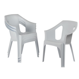 Cool Garden Dining Chairs Pack of 8