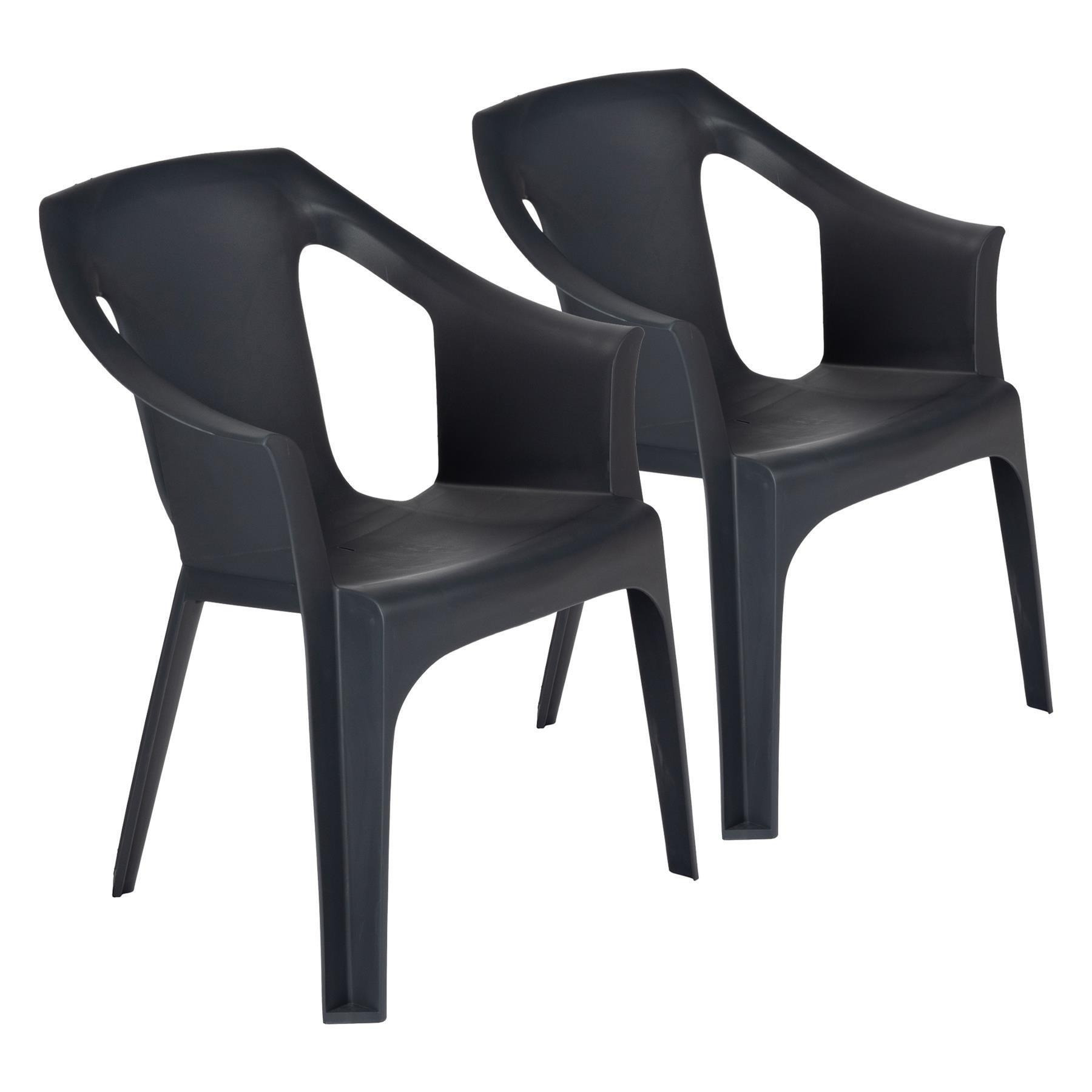 Cool Garden Dining Chairs Pack of 2 - image 1