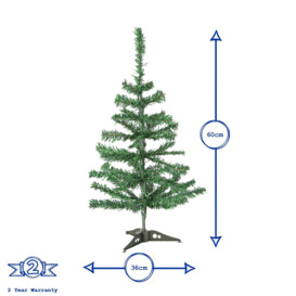 Artificial Fir Christmas Tree 60cm - thumbnail 3