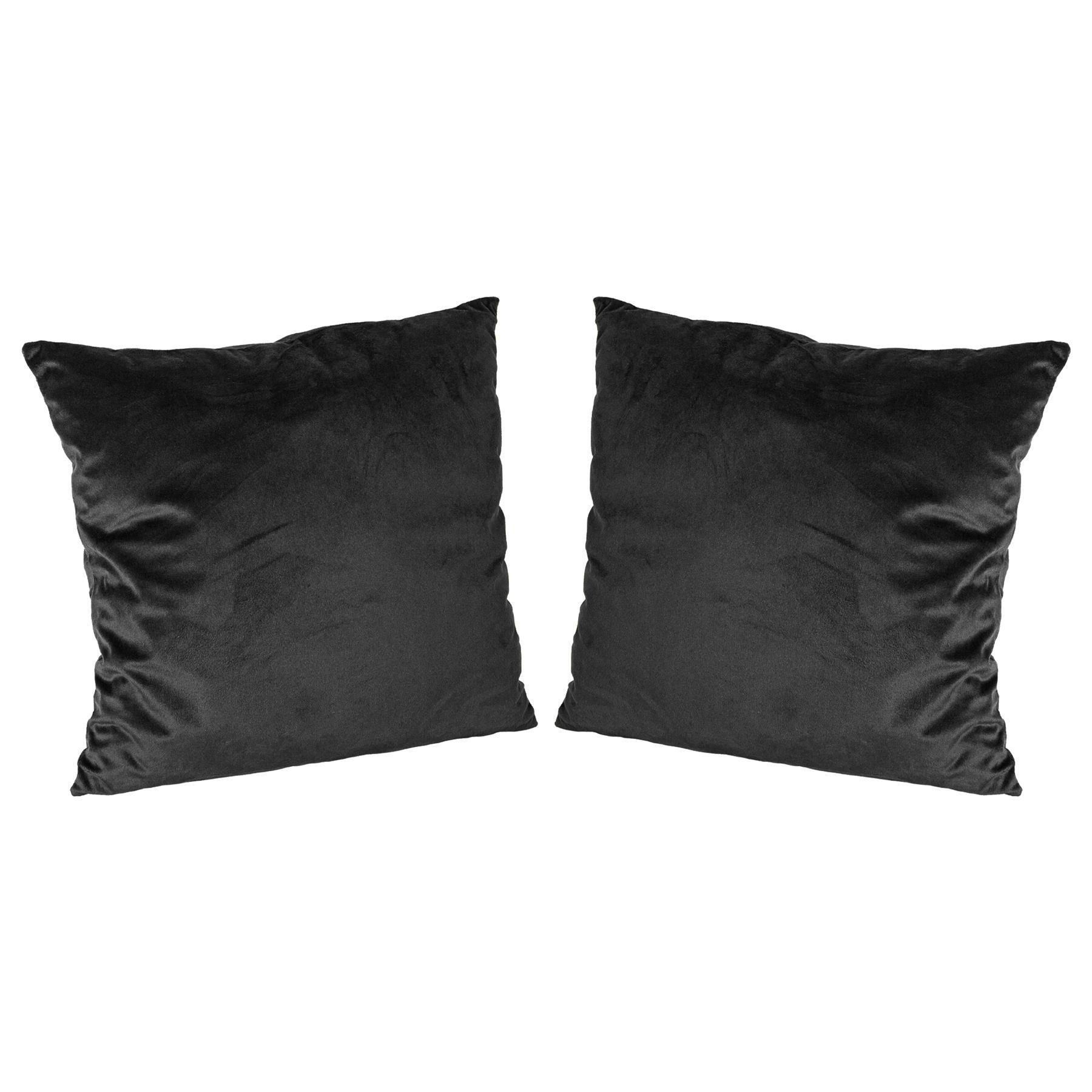 Square Velvet Cushions - 55cm x 55cm - Pack of 2 - image 1