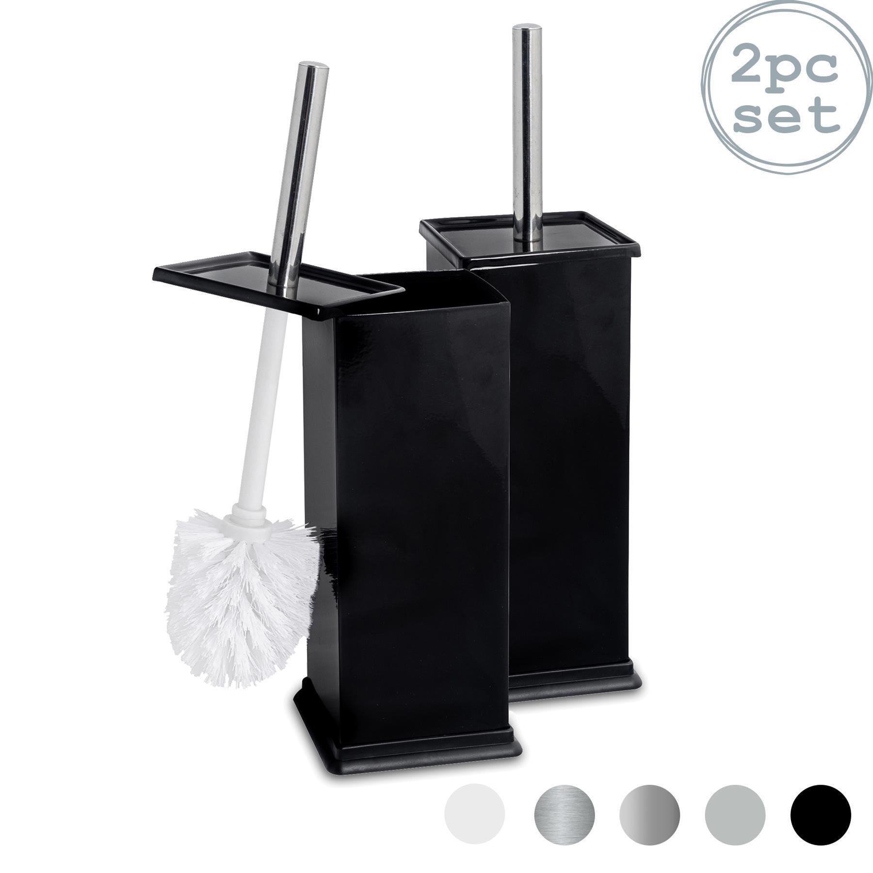 Square Toilet Brushes Pack of 2 - image 1