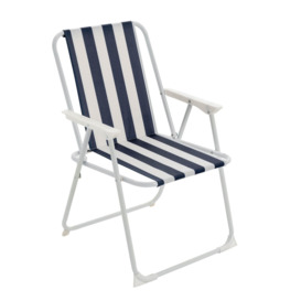 Folding Metal Beach Chair - thumbnail 1