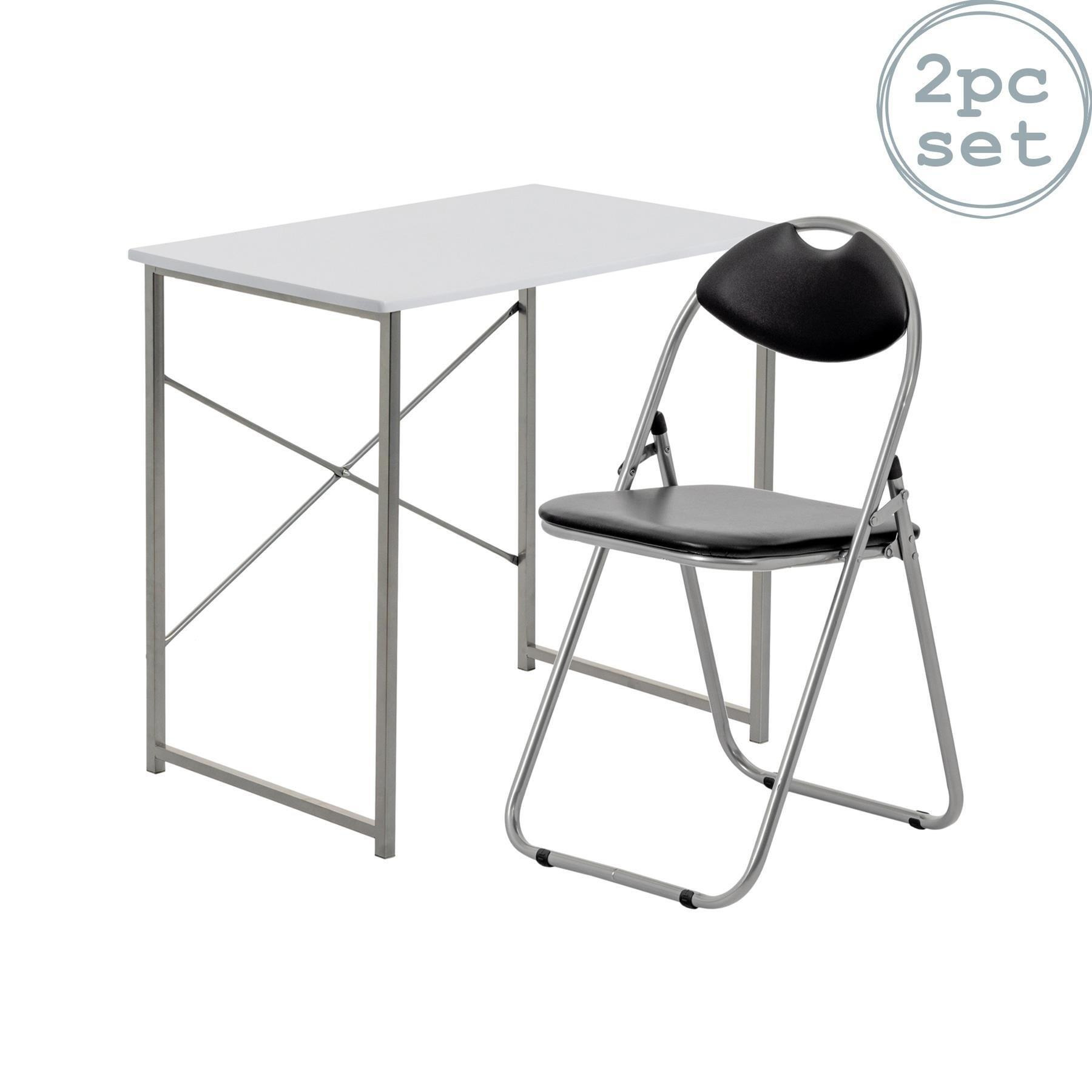 Industrial Office Desk & Chair Set - image 1