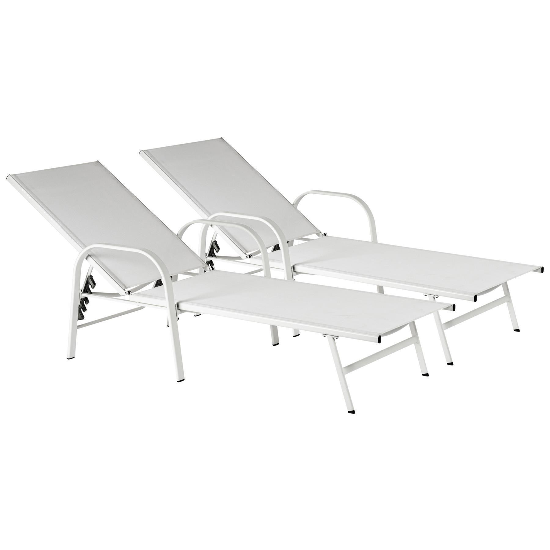 Sussex Garden Sun Lounger Bed Pack of 2 - image 1