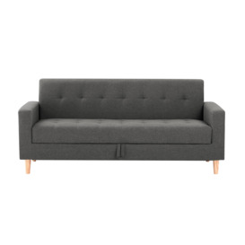Modern Smart Sofa in a Box, Grey Fabric Sofa with Hidden Storage - thumbnail 1