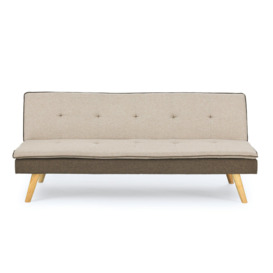 Zuma Versatile 3 Seater Fabric Padded Sofa Bed - thumbnail 1