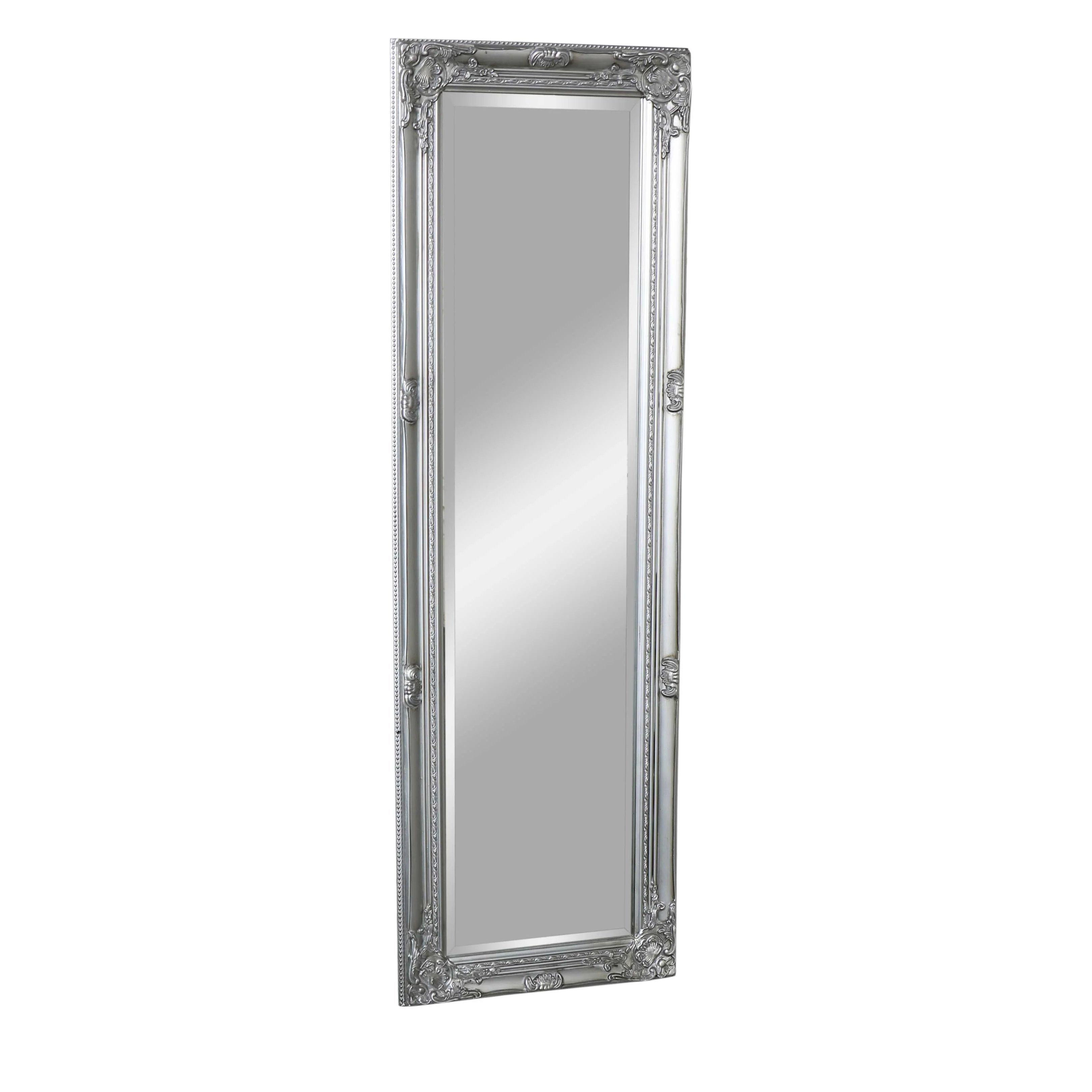 Tall Silver Wall / Leaner Mirror - image 1