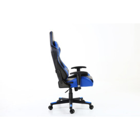 Pro FX Reclining Sports Racing Office Desk Faux Leather Gaming Chair - thumbnail 3