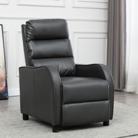 Selby Bonded Leather Pushback Armchair Gaming Recliner Chair