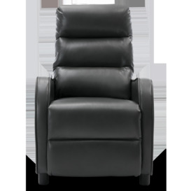 Selby Bonded Leather Pushback Armchair Gaming Recliner Chair - thumbnail 2