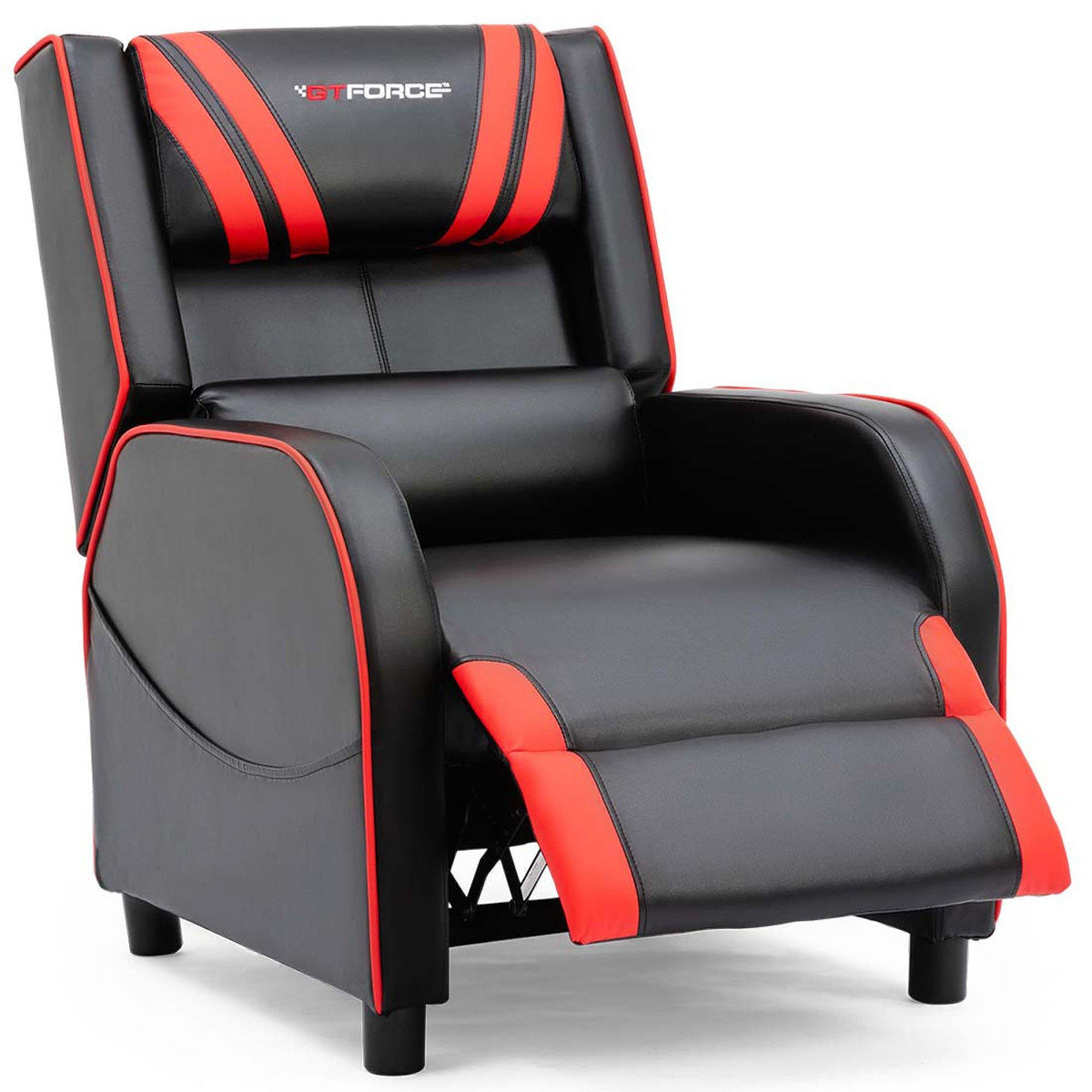 Ranger S Faux Leather Recliner Armchair Sofa Cinema Gaming Chair - image 1