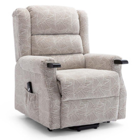 Ashfield Electric Fabric Single Motor Rise Recliner Mobility Chair - thumbnail 2