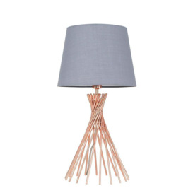 Gosforth Copper Floor Lamp