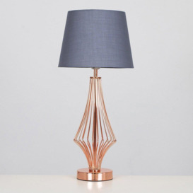 Jaspa Copper Table Lamp - thumbnail 2