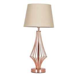 Jaspa Copper Table Lamp