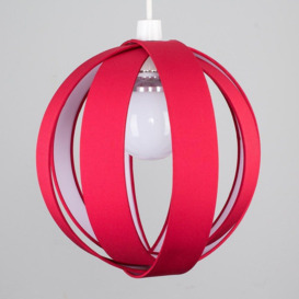 Red Ceiling Pendant Shade - thumbnail 2