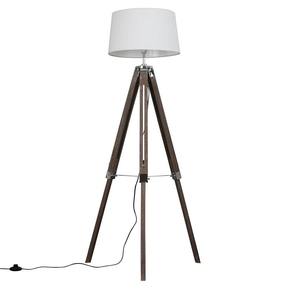 Clipper White Floor Lamp - image 1
