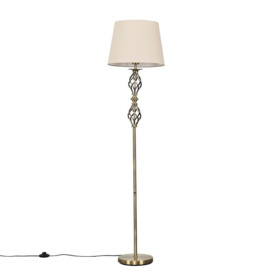 Pembroke Gold Floor Lamp