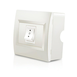 Cream Indoor Wall Switch Control for Electric Outdoor Patio Awnings
