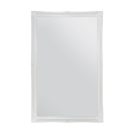 """Hamilton"" White Shabby Chic Design Wall/Leaner Mirror 167cm x 106cm" - thumbnail 3