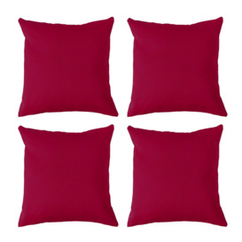 Woven Pack Of Four Filled Cushions