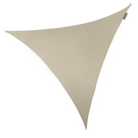 3.6m Triangle Waterproof Patio Sun Shade Canopy 98% UV Block Free Rope