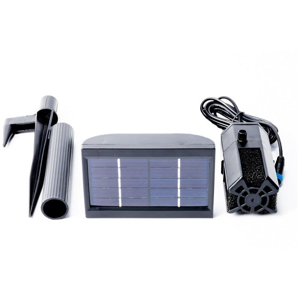 Solar Pump 150LPH Battery Backup Outdoor Feature Fountains Pulse Spray - image 1