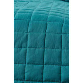 Cotton Quilted Reversible Bedspread - thumbnail 3