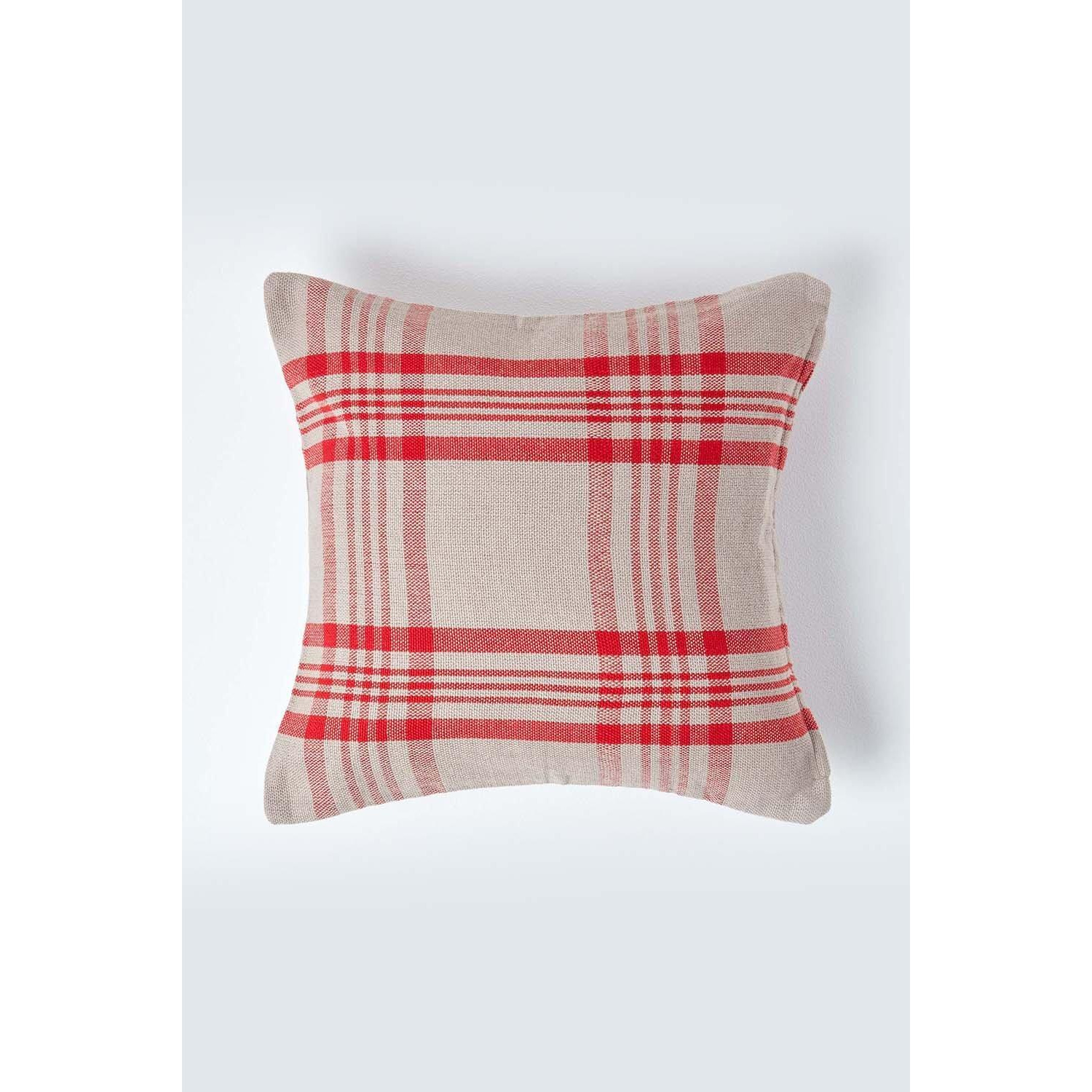 Tartan Pattern Cushion Cover - image 1