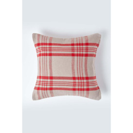 Tartan Pattern Cushion Cover