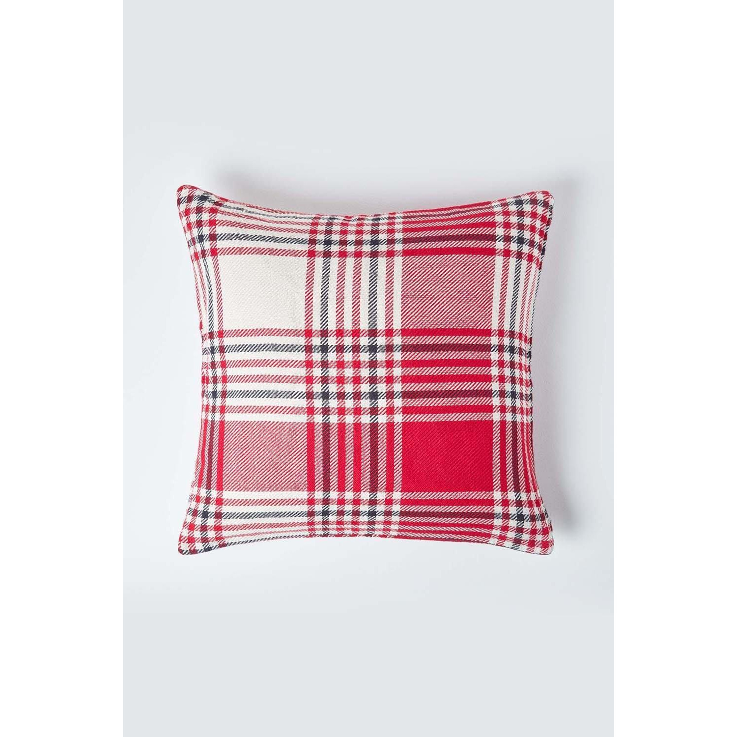 Tartan Pattern Cushion Cover - image 1