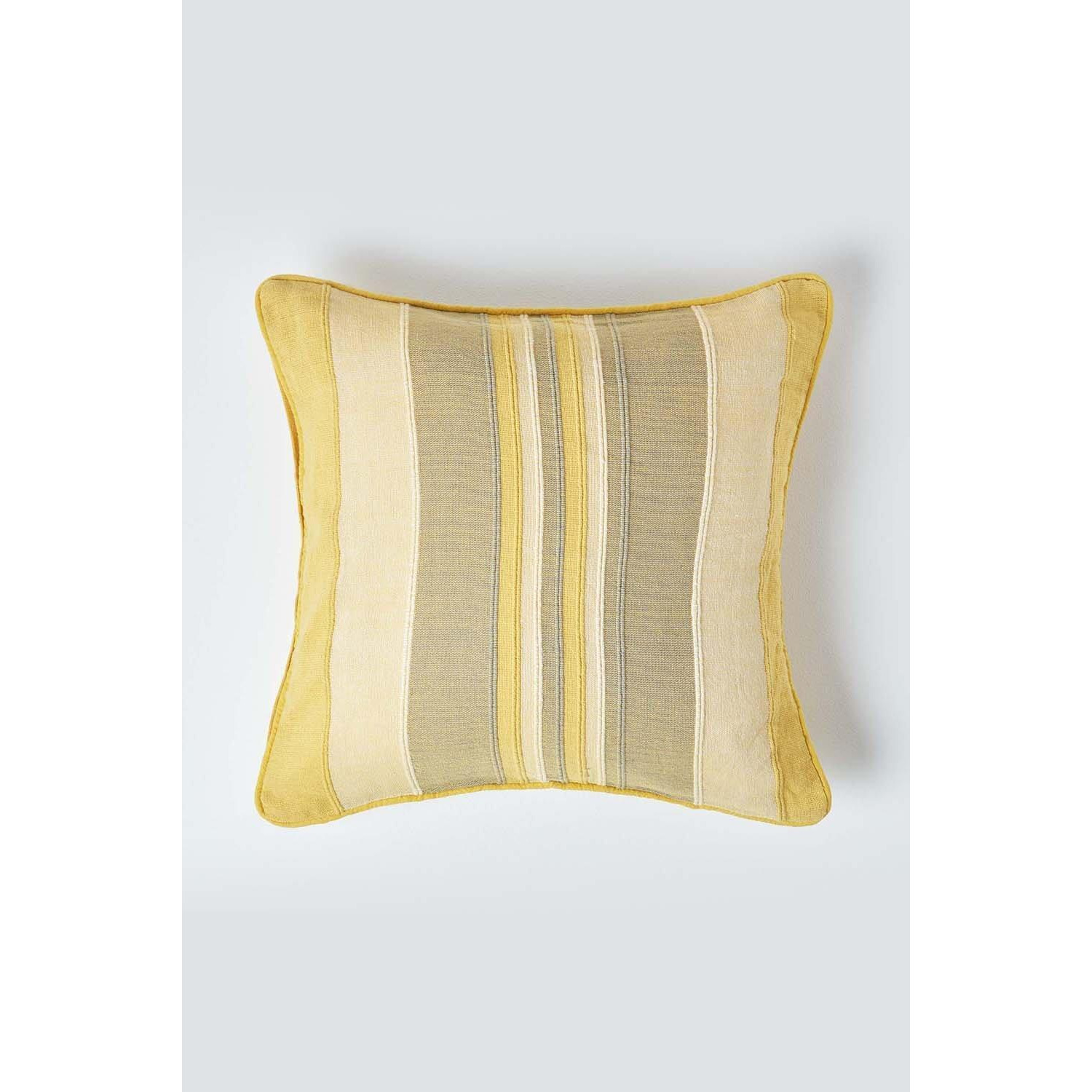 Cotton Striped Morocco Cushion Cover - image 1