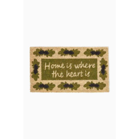 Home Is Where The Heart Is Coir Doormat - thumbnail 1