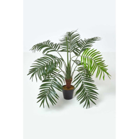 Green Mini Palm Tree Artificial Plant with Pot, 70 cm - thumbnail 1